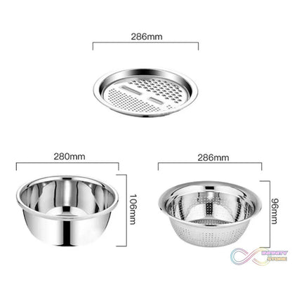 3 in 1 Kitchen Multipurpose Julienne Grater Salad Maker - infinityexculsivestore.com