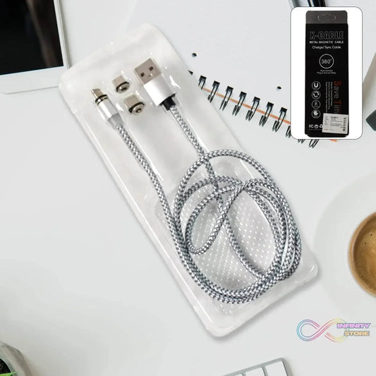 3 in 1 Magnetic Multi Charging Cable (1 Pc) - infinityexculsivestore.com