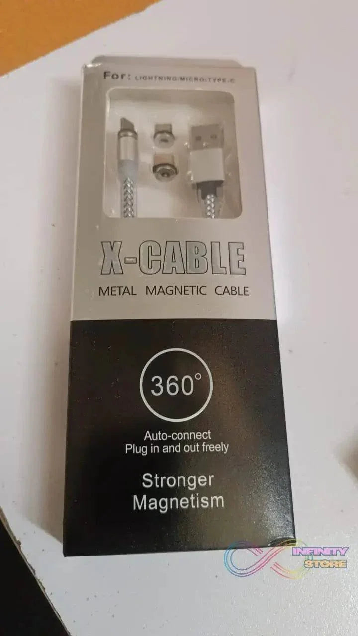 3 in 1 Magnetic Multi Charging Cable (1 Pc) - infinityexculsivestore.com