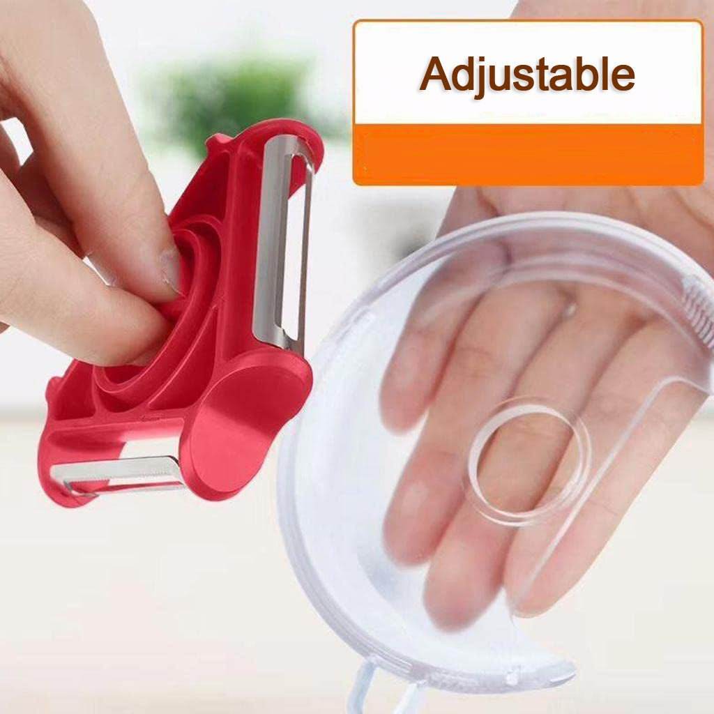 3 in 1 Multi Function Three Use Rotary Hanging Round Planer Peeler and Cutter Vegetable Slicer Kitchen Tools Kitchen Gadgets - infinityexculsivestore.com