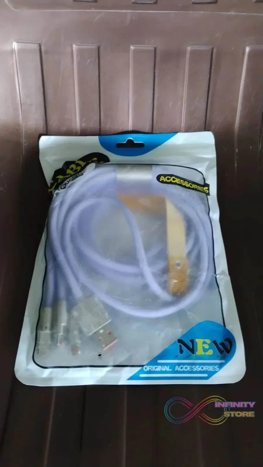3 in 1 Multi Super Fast Charging Cable (1 Pc / 2 Mtr.) - infinityexculsivestore.com