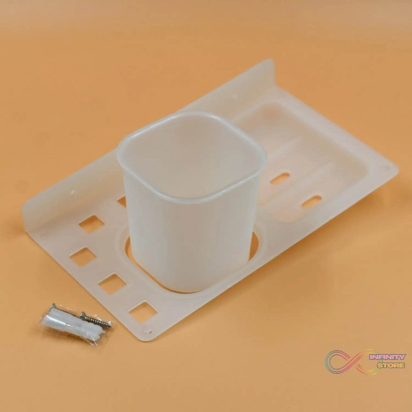 3 in 1 Plastic Soap Dish and plastic soap dish tray used in bathroom and kitchen purposes. - infinityexculsivestore.com