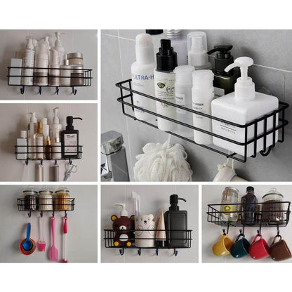 3 in 1 Shower Shelf Rack for storing and holding various household stuffs and items etc. - infinityexculsivestore.com