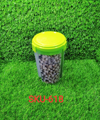 3 in 1 Transparent Air Tight Storage Dispenser Container - infinityexculsivestore.com