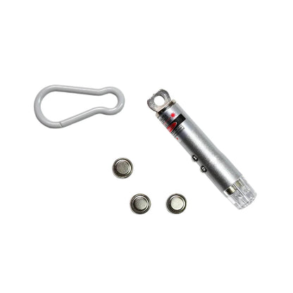 3 in1 Laser Light, LED Flashlight + Torch Keychain + Laser Pointer - infinityexculsivestore.com