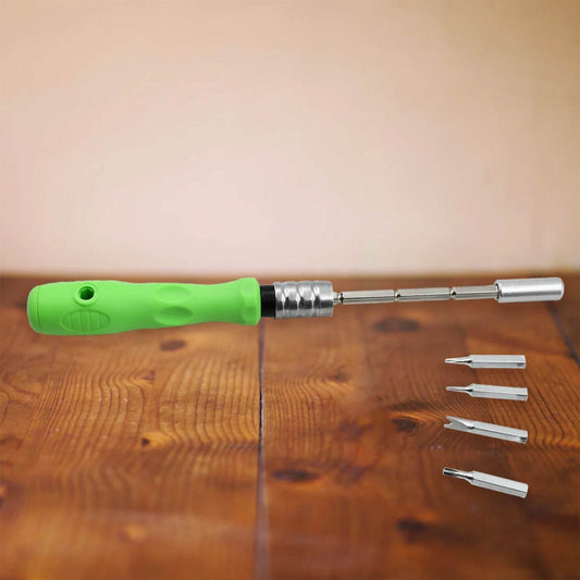 30 IN 1 MINI SCREWDRIVER BITS SET WITH MAGNETIC FLEXIBLE EXTENSION ROD - infinityexculsivestore.com