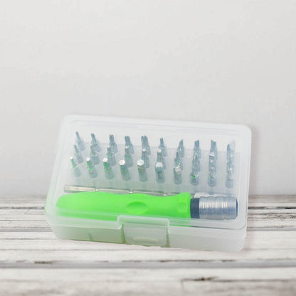 30 IN 1 MINI SCREWDRIVER BITS SET WITH MAGNETIC FLEXIBLE EXTENSION ROD - infinityexculsivestore.com