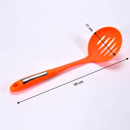 35cm Cooking Shovels Vegetable Colander Scoop Nylon Spoon Large Colander Soup Filter Kitchen Tools - infinityexculsivestore.com