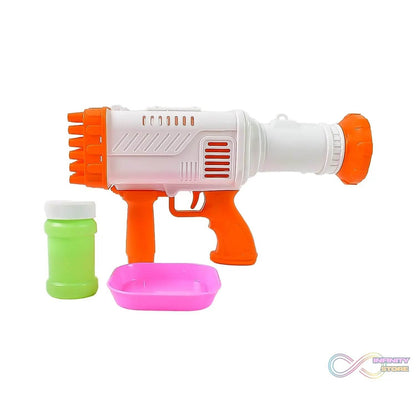 36 Holes Big Rechargeable Powerful Machine Bubble Gun Toys (1 Set) - infinityexculsivestore.com