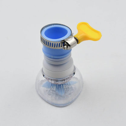 360° Adjustable Rotating Water Saving Nozzle Shower Head Faucet Multiple Types of Output Water Valve Splash Regulator Filter Kitchen Tap Accessories, Bathroom Use (1 Pc) - infinityexculsivestore.com