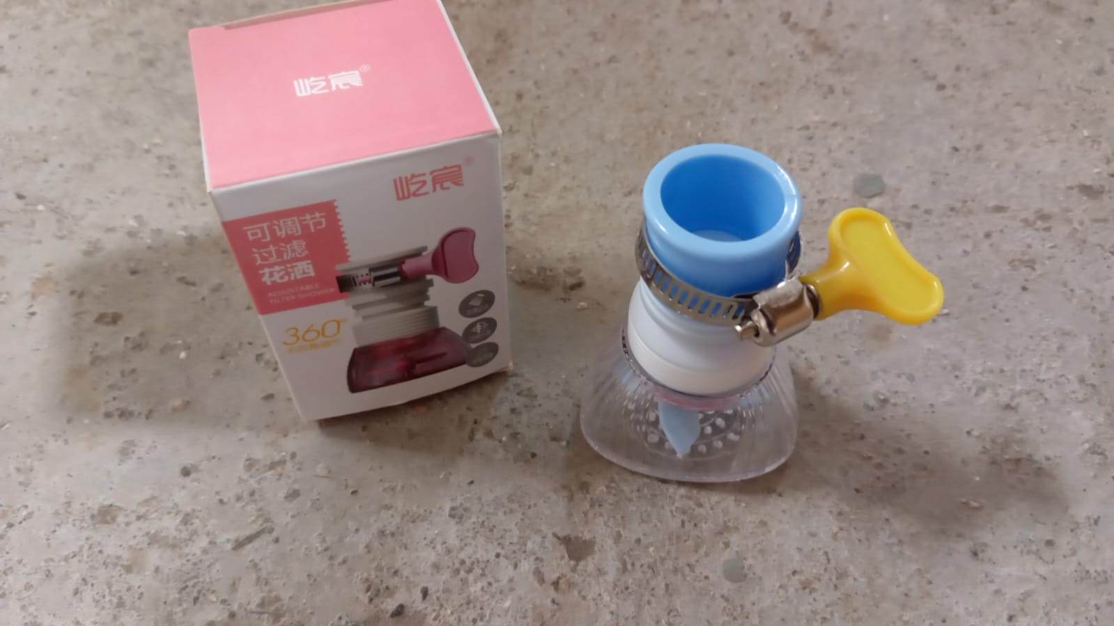 360° Adjustable Rotating Water Saving Nozzle Shower Head Faucet Multiple Types of Output Water Valve Splash Regulator Filter Kitchen Tap Accessories, Bathroom Use (1 Pc) - infinityexculsivestore.com