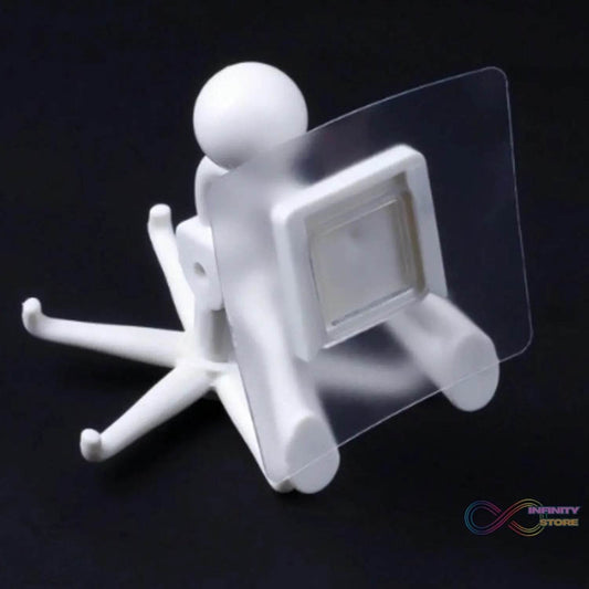 360 Degree Rotating Figure 6 Claw Kitchen Utensils Holder Hook OrganizerKitchen Rack, Non - Punching and Trace Sticky Hook for Bathroom, Door, Wall, White (1 Pc ) - infinityexculsivestore.com