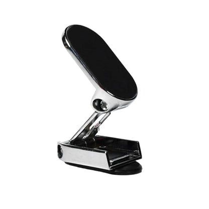 360 Degree Rotating Magnetic Car Phone Holder | Metal Folding Car Phone Holder | New Alloy Folding Magnetic Car Phone Holder (Pack of 1) - infinityexculsivestore.com