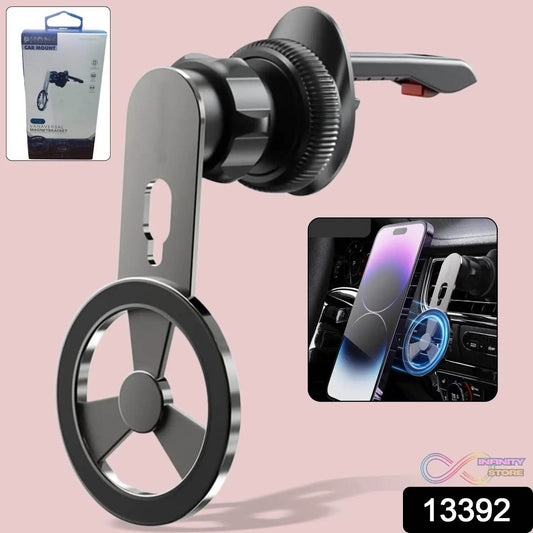 360° Rotatable & Foldable Air Vent Magnetic Phone Holder (1 Pc) - infinityexculsivestore.com
