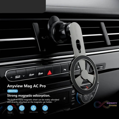 360° Rotatable & Foldable Air Vent Magnetic Phone Holder (1 Pc) - infinityexculsivestore.com