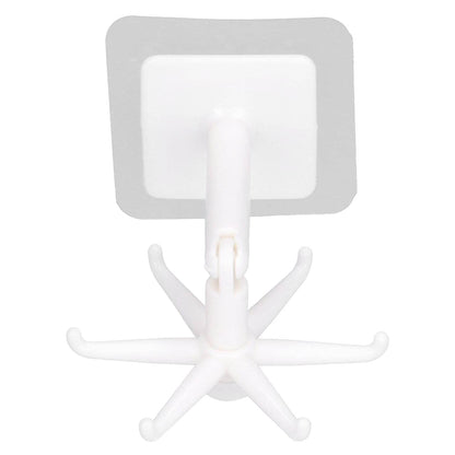 360° Rotating Folding Hook Self-Adhesive Waterproof Wall Mounted Hook - infinityexculsivestore.com