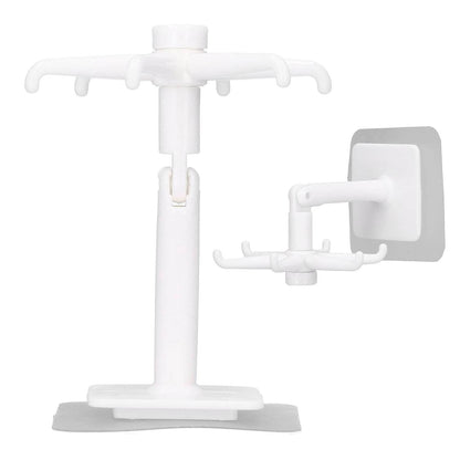 360° Rotating Folding Hook Self-Adhesive Waterproof Wall Mounted Hook - infinityexculsivestore.com