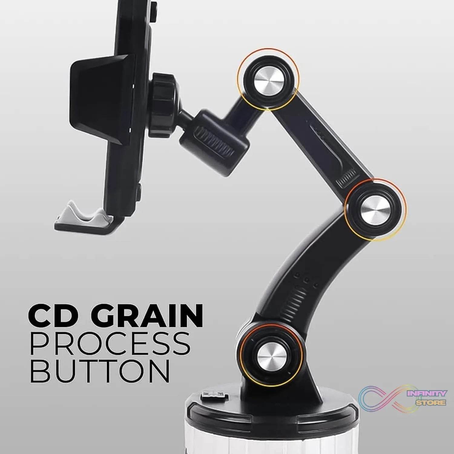 360° Rotation Car Phone Holder Mount (1 Pc) - infinityexculsivestore.com