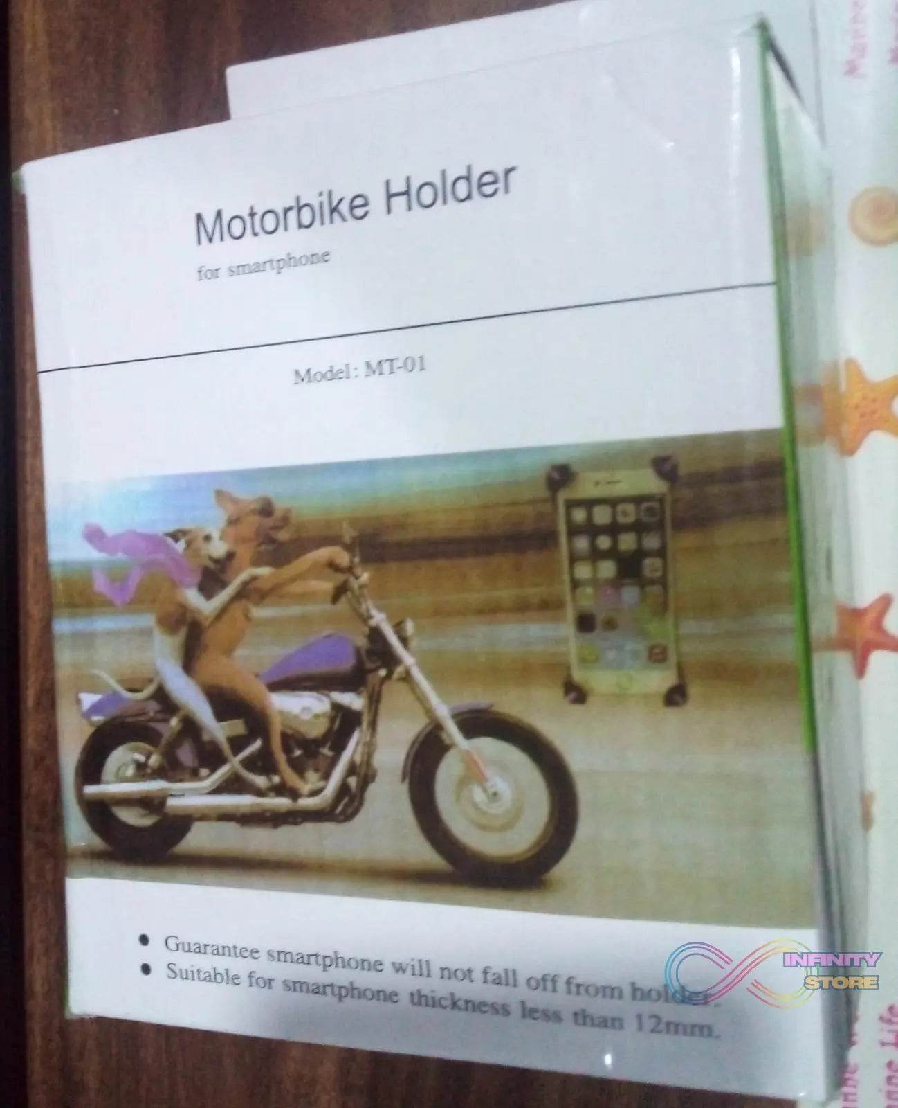 360° Rotation Phone Mount Motorbike Phone Holder (1 Pc) - infinityexculsivestore.com