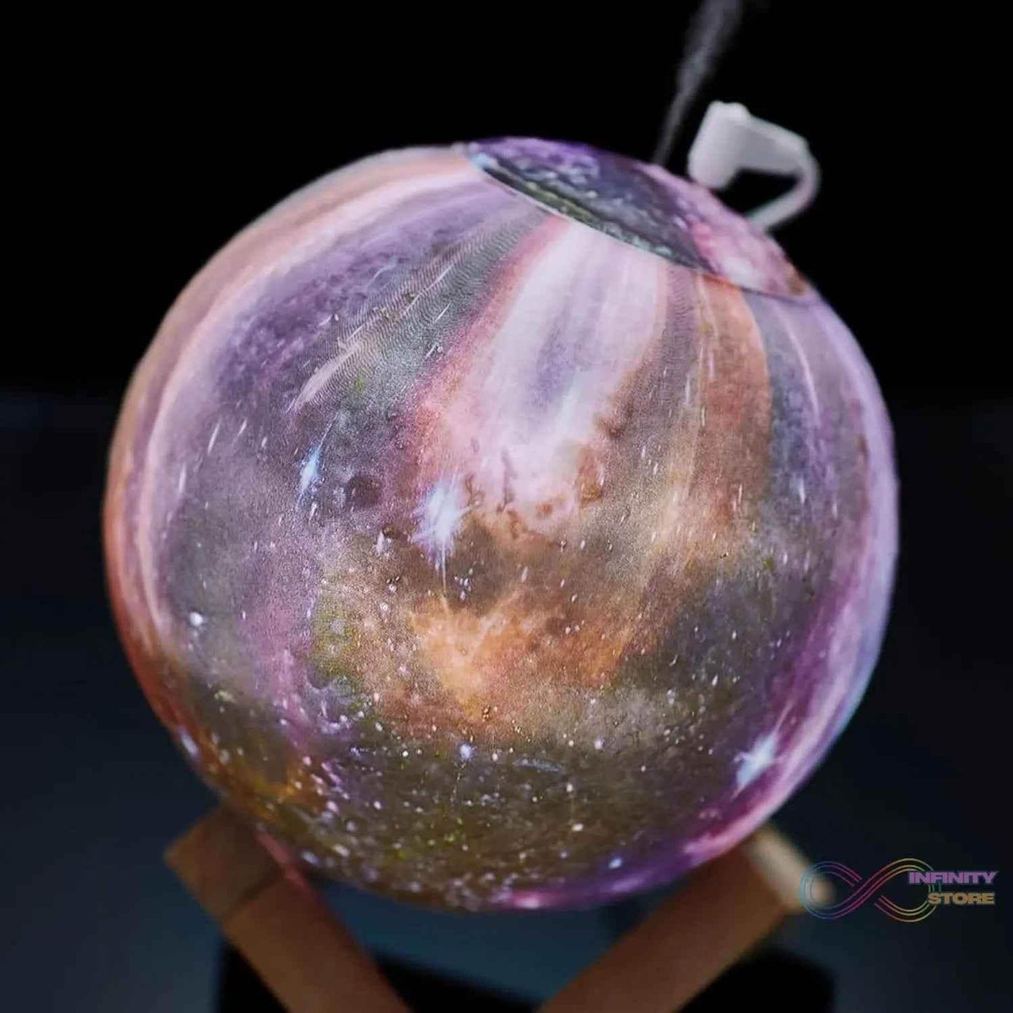 3D 2 in 1 LED Printed Moon Lamp & Aroma Diffuser (1 Pc) - infinityexculsivestore.com