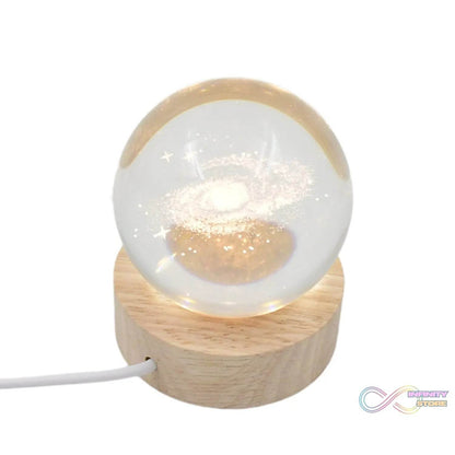 3D Crystal Ball lamps With Base (1 Pc) - infinityexculsivestore.com