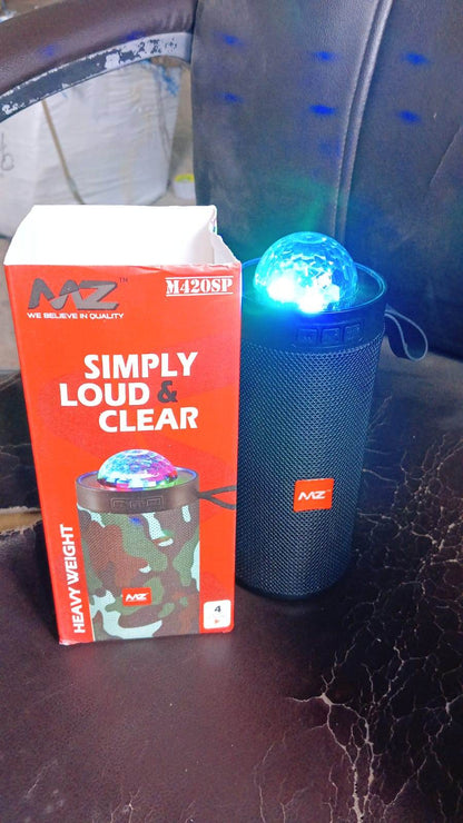 3D Disco Light Sound Bluetooth Speaker (1 Pc) - infinityexculsivestore.com