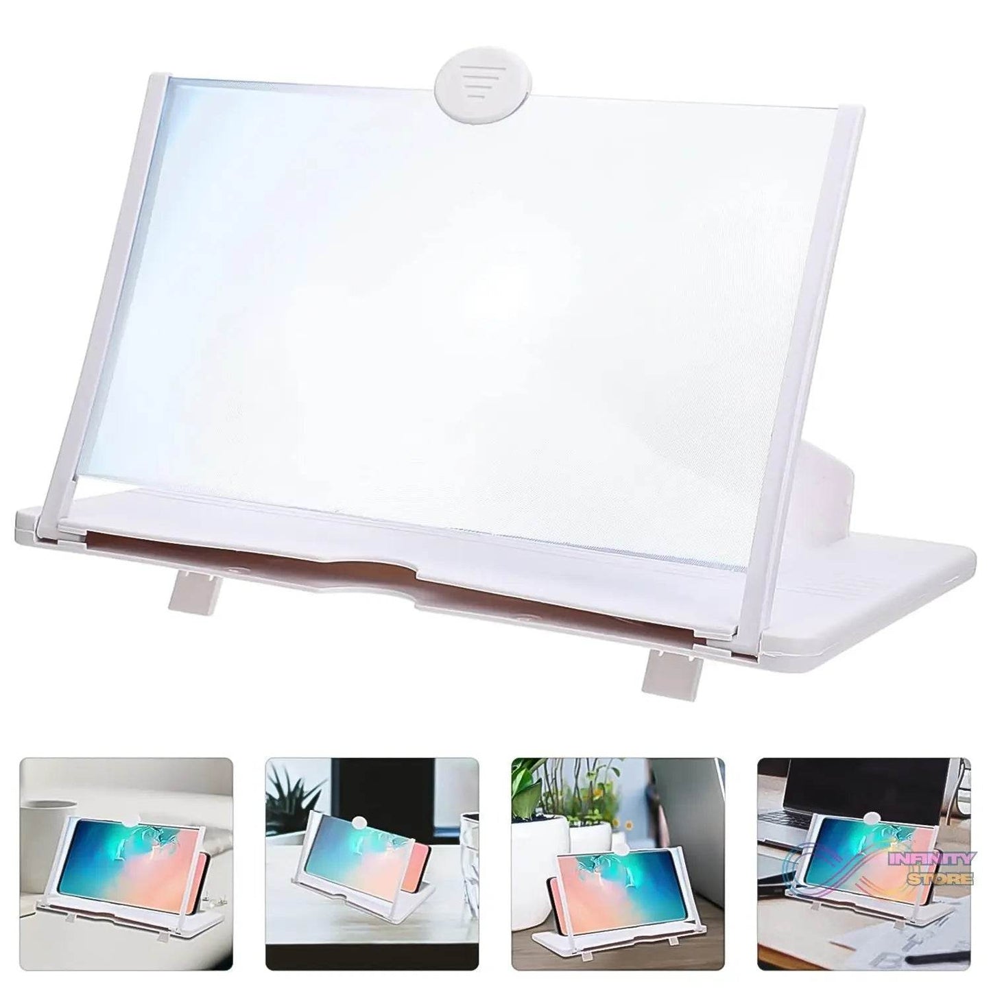 3D HD Mobile Phone Magnifier Amplifier (10 inch / 1 Pc) - infinityexculsivestore.com