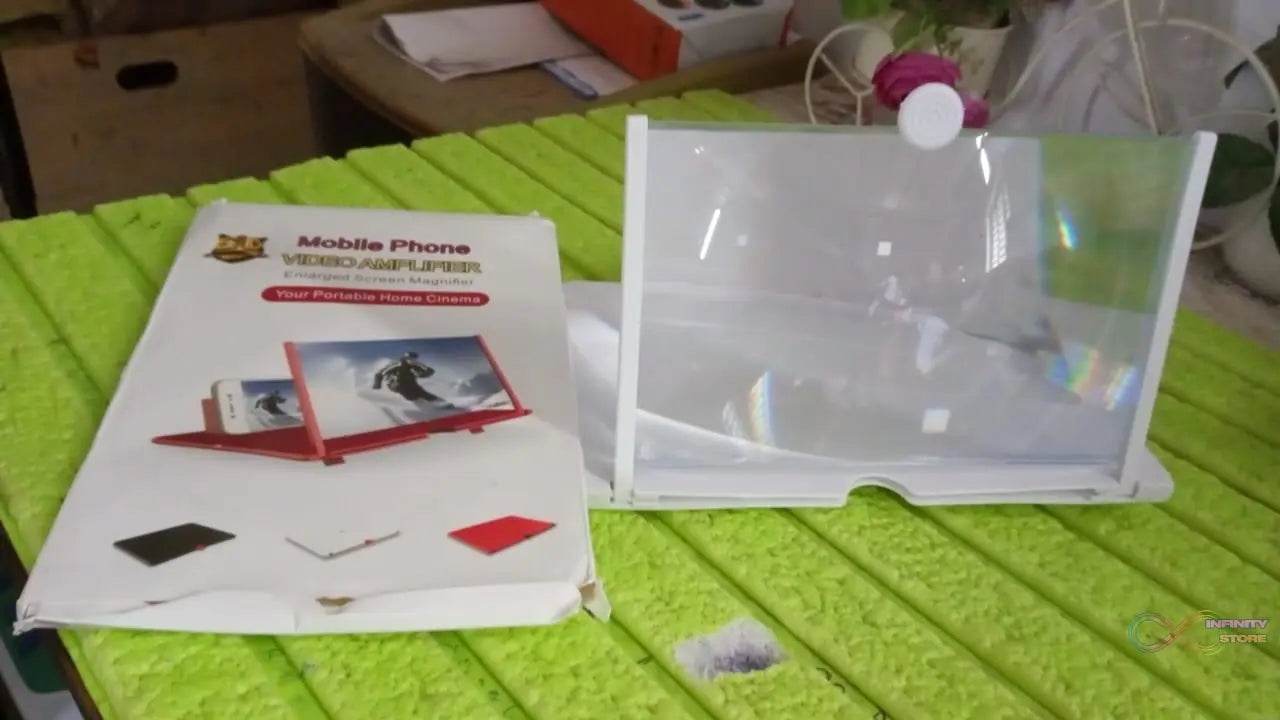 3D HD Mobile Phone Magnifier Amplifier (10 inch / 1 Pc) - infinityexculsivestore.com