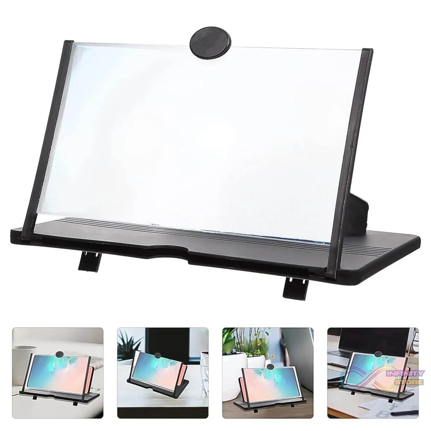 3D HD Mobile Phone Magnifier Amplifier (8.5 inch / 1 Pc) - infinityexculsivestore.com