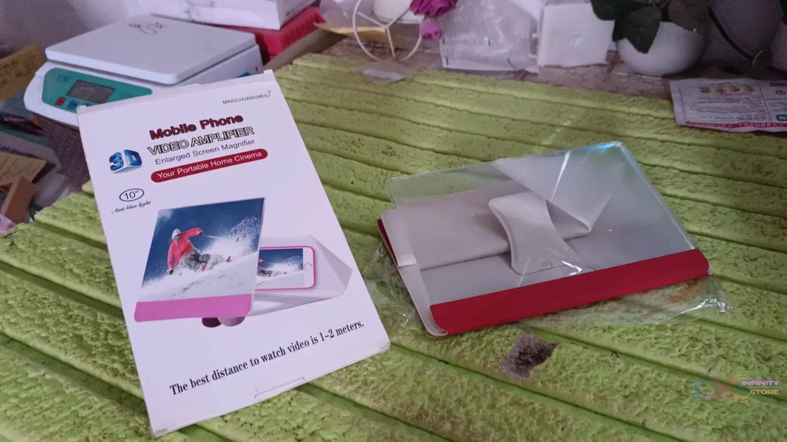 3D HD Mobile Phone Screen Magnifier Amplifier (1 Pc / 10 Inch) - infinityexculsivestore.com
