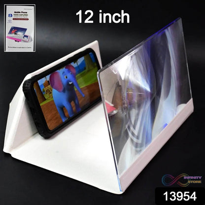 3D HD Mobile Phone Screen Magnifier Amplifier (1 Pc / 12 Inch) - infinityexculsivestore.com
