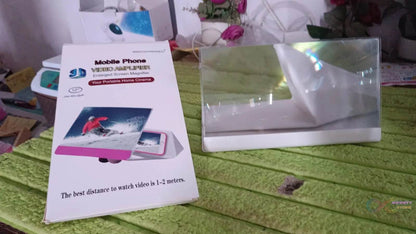 3D HD Mobile Phone Screen Magnifier Amplifier (1 Pc / 12 Inch) - infinityexculsivestore.com