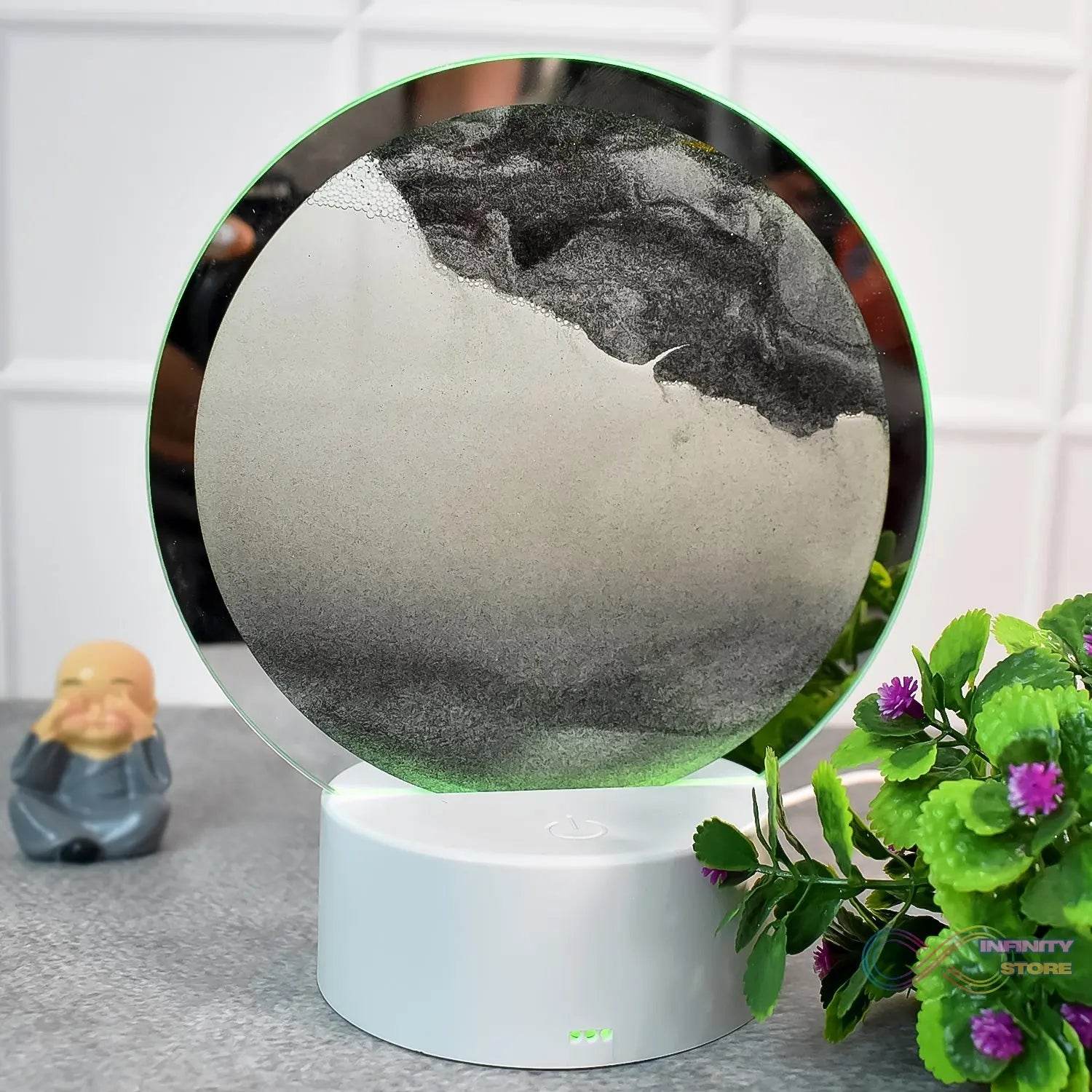 3D Liquid motion Display With LED Light (1 Pc) - infinityexculsivestore.com