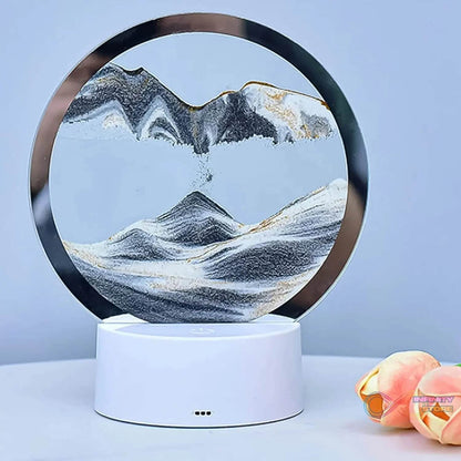 3D Liquid motion Display With LED Light (1 Pc) - infinityexculsivestore.com