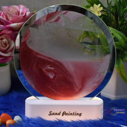 3D Liquid motion Display With LED Light (1 Pc) - infinityexculsivestore.com