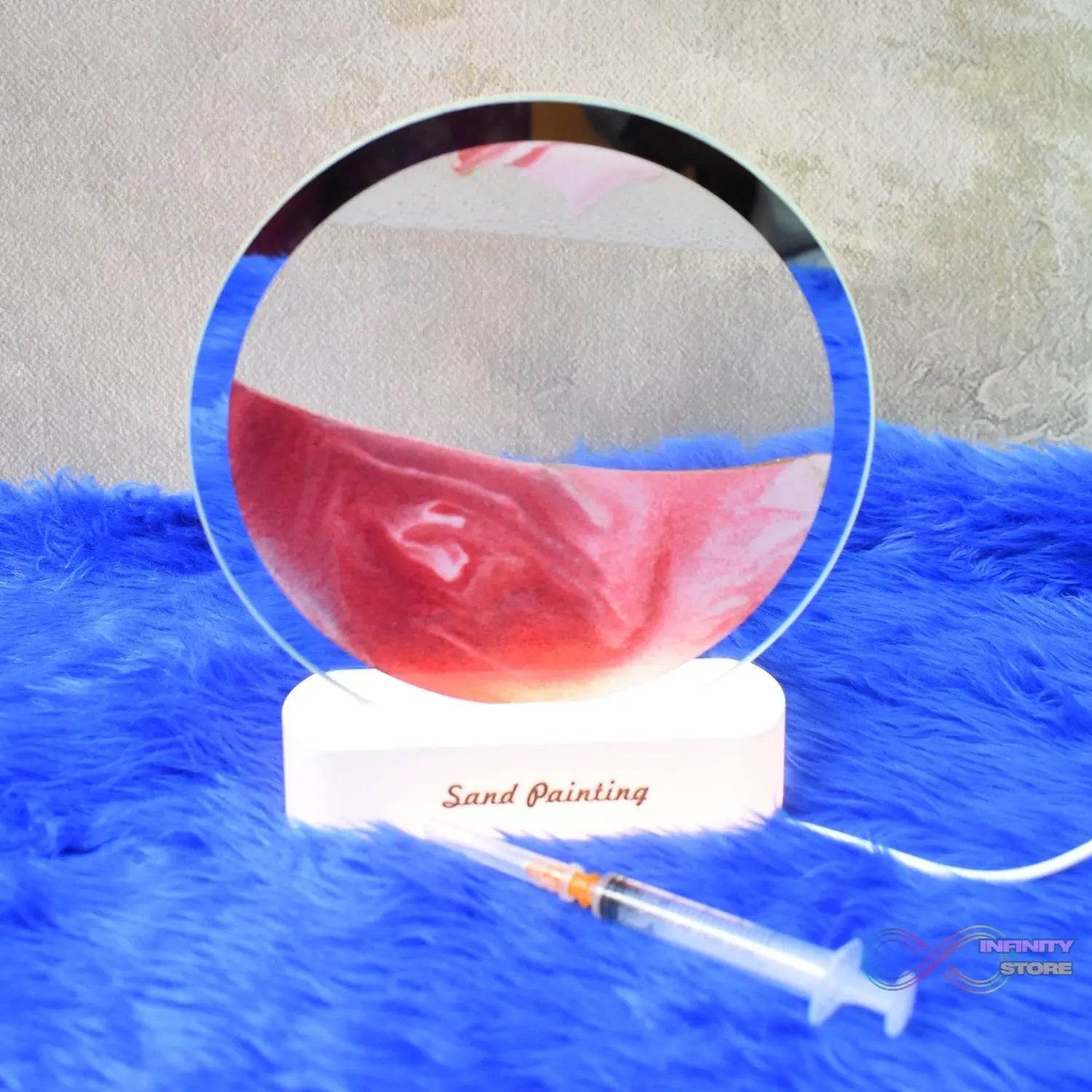 3D Liquid motion Display With LED Light (1 Pc) - infinityexculsivestore.com