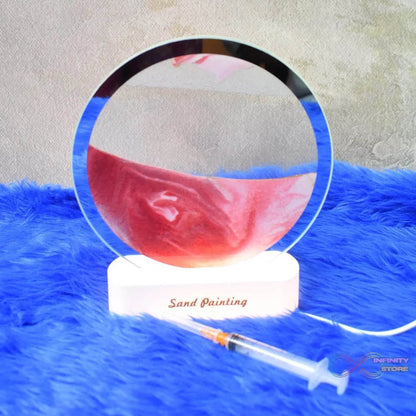 3D Liquid motion Display With LED Light (1 Pc) - infinityexculsivestore.com