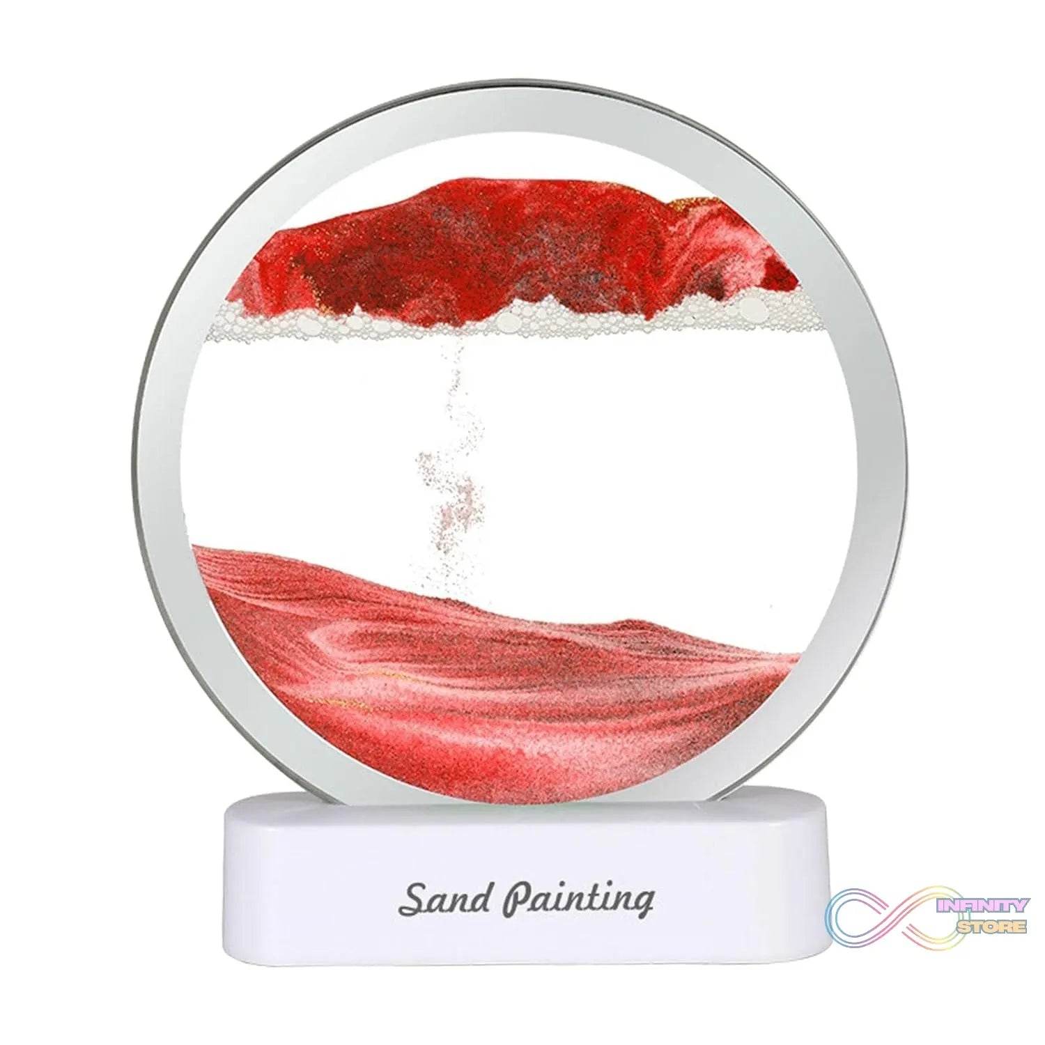 3D Liquid motion Display With LED Light (1 Pc) - infinityexculsivestore.com