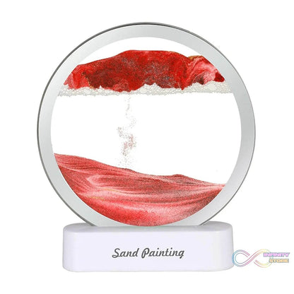 3D Liquid motion Display With LED Light (1 Pc) - infinityexculsivestore.com