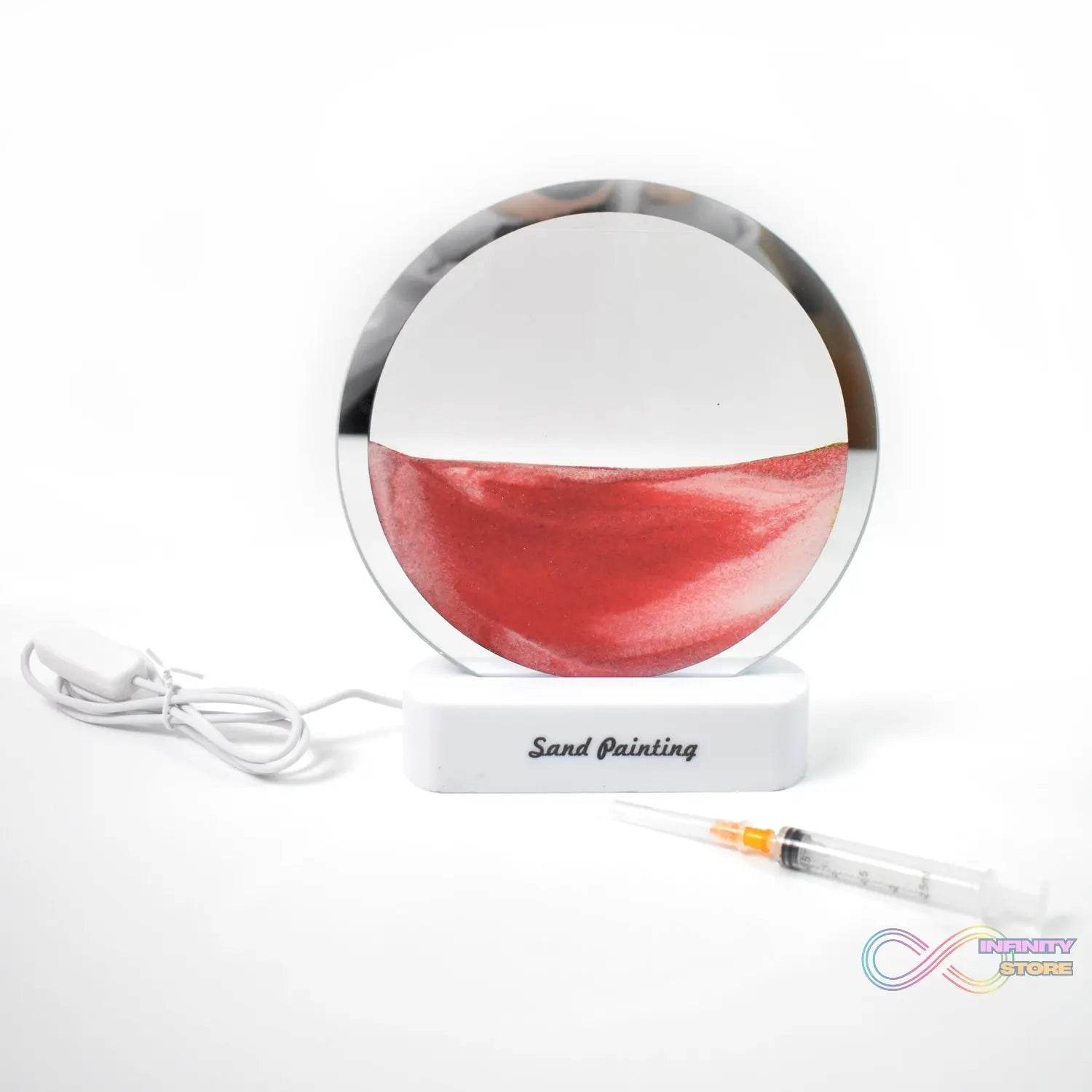 3D Liquid motion Display With LED Light (1 Pc) - infinityexculsivestore.com