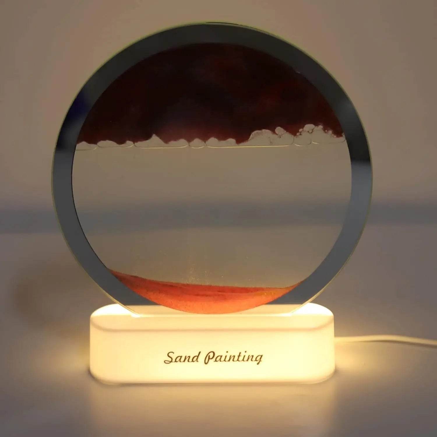 3D Liquid motion Display With LED Light (1 Pc) - infinityexculsivestore.com