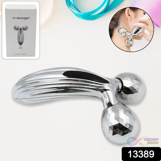 3D Manual Face Roller Massager (1 Pc) - infinityexculsivestore.com