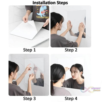 3D Mirror Wall Stickers for Wall - infinityexculsivestore.com