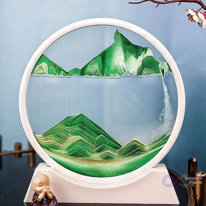 3D Moving Sand Art Picture Decor (1 Pc / Multicolor) - infinityexculsivestore.com