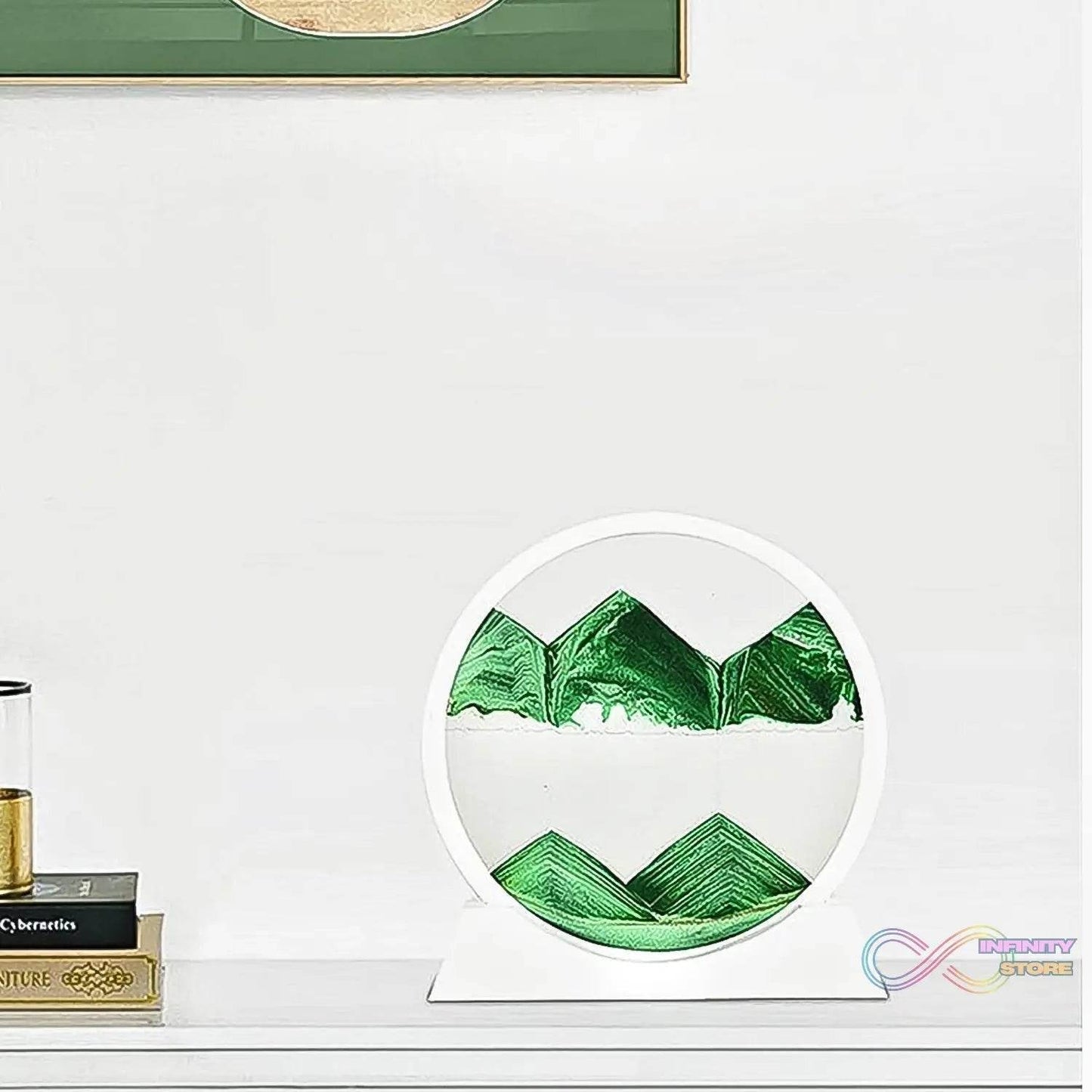 3D Moving Sand Art Picture Decor (1 Pc / Multicolor) - infinityexculsivestore.com