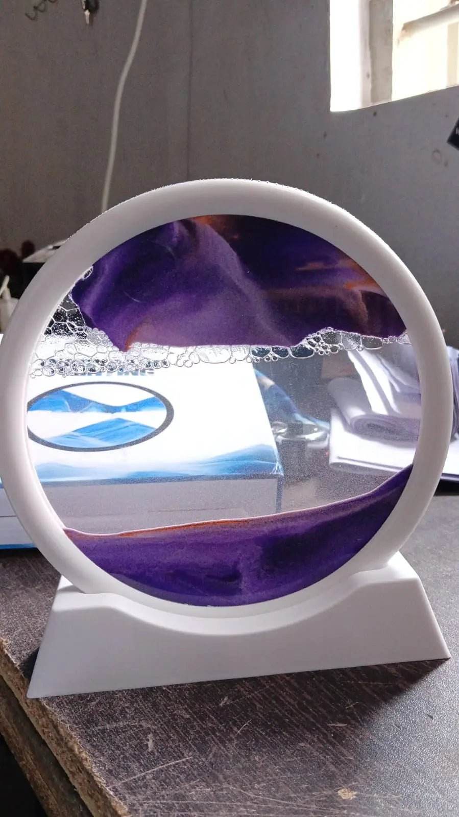 3D Moving Sand Art Picture Decor (1 Pc / Multicolor) - infinityexculsivestore.com