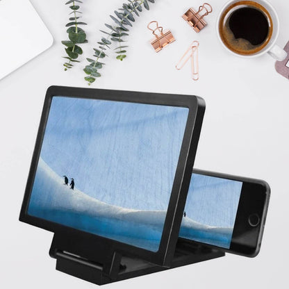 3D Phone Screen Magnifier Video Screen Amplifier Expander Holder Bracket for Mobile Phone Screen Zoom Display (1 Pc) - infinityexculsivestore.com