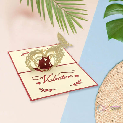 3D Pop - Up Greeting Card (1 Pc): Birthday, Love, Christmas - infinityexculsivestore.com