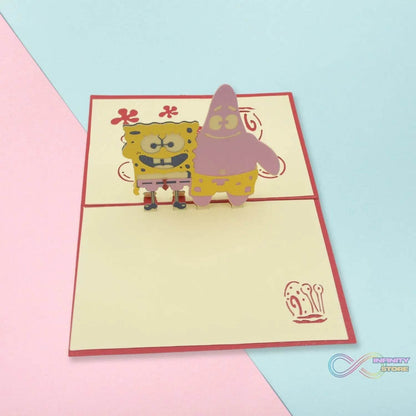 3D Pop-Up Greeting Card (1 Pc): Birthday, Love, Christmas - infinityexculsivestore.com