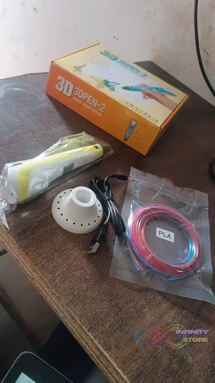 3D Printing Pen Set Easy, Drawing Pen for Kids and Adults (1 Pc) - infinityexculsivestore.com